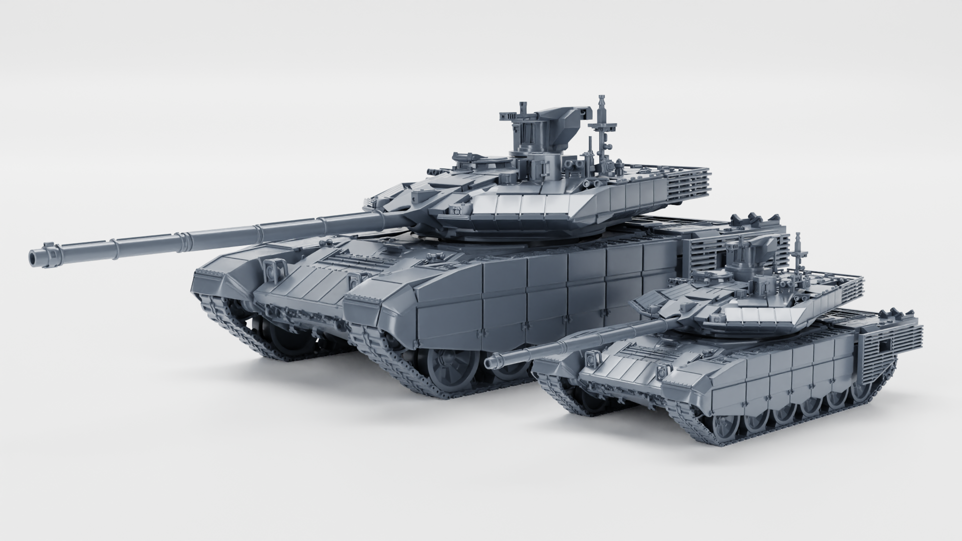 T-90M Breakthrough (russia, Modern era, 2021) (1:56 and 1:100
